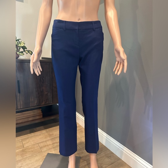 Express Navy Editor Pants - size 00 Short - Picture 2 of 8